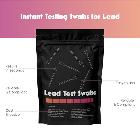 Lead Test Kit - Instant Testing Swabs for Lead (inc Lead Paint) (20)...