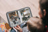 ABCKEY My Family And Friends Baby Photo Album With Sunflower Baby-safe mirror Holds 18 Photos Colourful...