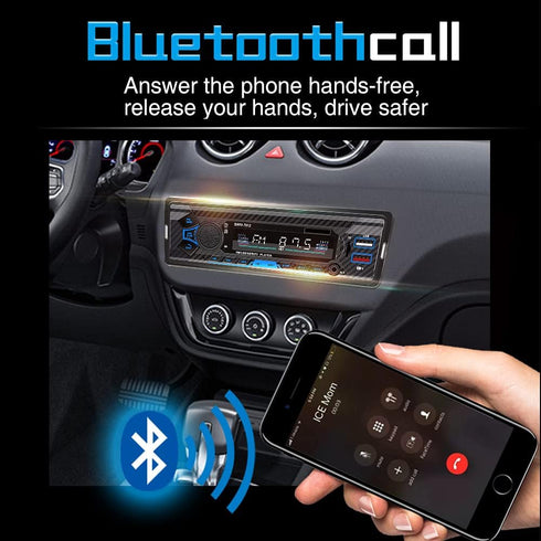 Bluetooth Single din car Stereo System for car, 7 inch Universal car Radio System for car,aftermarket car Radio,1 din car Radio,SWC/Subwoorf/BT...