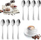 8 Pcs Demitasse Espresso Spoon, SourceTon Stainless Stee Mini Coffee Spoons for Dessert, Coffee Sugar, Tea, Appetizer (4.9 Inch)...