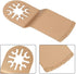 Sorand Cemented Carbide Material 3.46 x 1.3 Gold Cutting Marble Oscillating Blade, Multi-Tool Power Bit, for Professional Home Improvement Project...