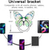 Cavdycidy Bling Metal Cute Butterfly Cell Phone Ring Holder 360°Rotation Finger Stand Kickstand Universal Compatible with All Smartphone(Diamond W...