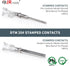 JRready ST6329-3 Deutsch DTM Gray 3 Pin Connector(4 Set), Waterproof Electrical Wire Connectors with Size 20 Stamped Contact and Seal Plugs for Tr...