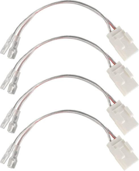 72-6514 Car Speaker Wiring Harness Connector Adapter for Dodge Ram 2000-2020, Chrysler 2004-2017 Aftermarket Front Rear Door Speaker Harness Cable...