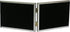 Brushed Aluminium Satin Silver Colour - Twin 2 Picture Horizontal Double Folding Photo Frame - Takes 2 Photos of 6 x 4 inches (15 x 10 cm) (Landsc...