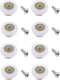 8 Pieces Stainless Steel 19MM Wheel Dia Shower Door Wheel Runner Roller...