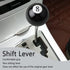 ASUBHA Shift Knob Manual Gear, Black 8 Round Ball Gear Shift Knobs, 4 5 6 Speed Automatic Manual Shifter Knob with 3 Adapters, Universal Fits Manu...