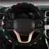 Embroidery Cute Steering Wheel Covers,DeepFloral Stitched,Hand-Grip,Universal Fit Most Cars SUV,Colorful (FXP-HUA02)...