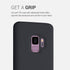 kwmobile Case Compatible with Samsung Galaxy S9 Case - TPU Silicone Phone Cover with Soft Finish - Black Matte...