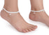 Efulgenz Silver Tone Anklets Indian Jewelry Anklets for Women Indian Bollywood Boho Bell Charms Ankle Bracelets Indian Payal Anklet Set for Women...