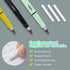 3Pcs Everlasting Pencil Reusable, Exquisite Inkless Eternal Pencil Unlimited Writing Pen Erasable Infinite Pencil with 6Pcs Replacement Nibs, Ever...