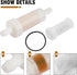 816296Q2 Marine Engine in-Line Fuel Filter with Barbs for 5/16" (8 mm) Fuel Lines with o-ring and Fuel Filter Water Separator 35-816296-4 27500005...