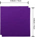 Jtnohx Soft Felt Fabric, Flexible Craft Felt for Toy Handwork, 1.4mm Thick 6"x6" Felt Sheets for DIY and Sewing Projects (Purple)...