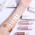 Liquid Highlighter, Contour Stick Makeup Highlighter for Face, Lightweight Glotion, Waterproof Luminous Lotion, Silky Smooth Glitter Highlighter M...