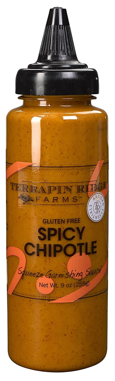 Terrapin Ridge Farms Gourmet Spicy Chipotle Garnishing Sauce - One 9 Ounce Bottle...