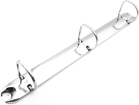 2Pcs Metal Letter Size 3 D Rings Binder Mechanism,30mm Inner Height,26mm Base Width,Replacement Kit for DIY Planners...