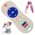 Silicone Remote Control Shaped Teether Toys for Babies 0-3, 0-6, 6-12 Months, Soft Remote Teething Toys for Infant Toddles 0-6 Months, Infant Hand...