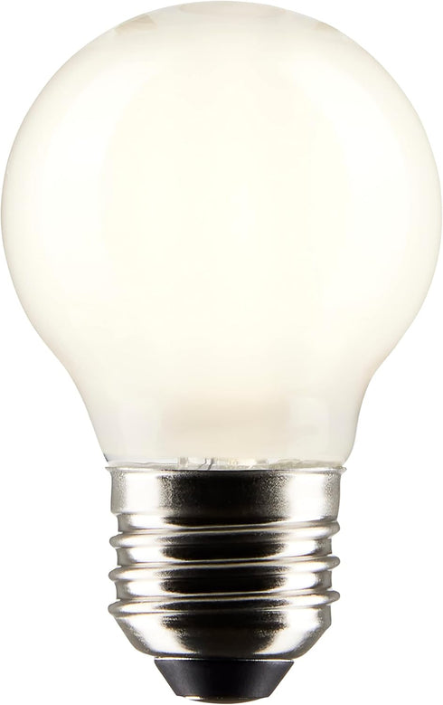 Satco 5.5-Watt LED E26 Light Bulb, 2700K, 15000 Hour Rating, Dimmable White...