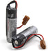 elxjar (2-Pack) 3.6V 2700mAh ER6V Battery Replacement for PLC in Factory Bag ER6VC119A ER6VC119B with Brown Plug Non-Rechargeable...
