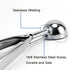 Cookie Scoop Set, Ice Cream Scoop Set, 3 PCS Metal Ice Cream Scoop Trigger Include Large-Medium-Small Size, Select 18/8 Stainless Steel, Secondary...