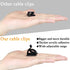 SOULWIT 50Pcs Adjustable Cable Management Clips, Adhesive Organizers Sticky Wire Clips Cord Holder for TV PC Ethernet Under Desk Wall Home Office...