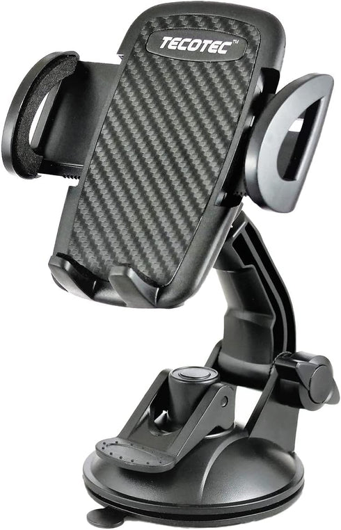 Phone Mount for Car Dash & Windshield, Industrial-Strength Sticky Gel 3" Diameter Suction Cup Car Phone Mount for All Cellphones & More...