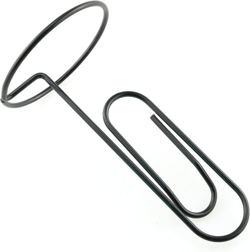 1PC Black Study Note Holder Office Desk Paper Clip Memo Holder & Organizer, Perfect Office Accessory, Organize and Access Bills...