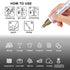 Permanent Paint Markers Pens - 3 Pack White Oil Based Paint Pens, Medium Tip, Quick Drying and Waterproof Marker Pen for Metal, Rock, Wood, Fabric...