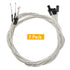 5pcs NTC 3950 100K Thermistors Sensors with 1 Meter Wiring and Female Pin Head for RepRap 3D Printer Heatbed or Hot End...