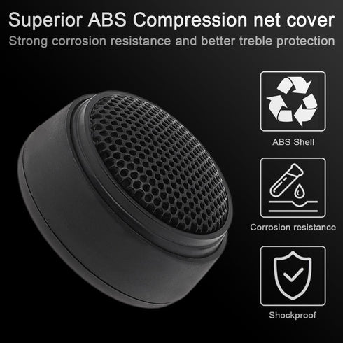 Car Tweeters, 2pcs Universal 1000W Car Speaker Dome Tweeter Sound Vehicle Auto Music Stereo Modified Loud Speakers...