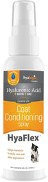 Hyalogic Coat Conditioning Spray 4oz for Dogs, Cats, and Pets - Leave-in Conditioner with Hyaluronic Acid HA, Biotin, and Zinc for Shiny Fur...