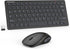 TECKNET Wireless Keyboard and Mouse Combo, Mini Cordless Computer Keyboard and Mouse Set 2.4GHz, Silent Adjustable 1600 DPI, Quiet Click, Lag-Free...