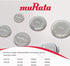 Murata CR1220 Battery DL1220 ECR1220 3V Lithium Coin Cell (25 Batteries)...
