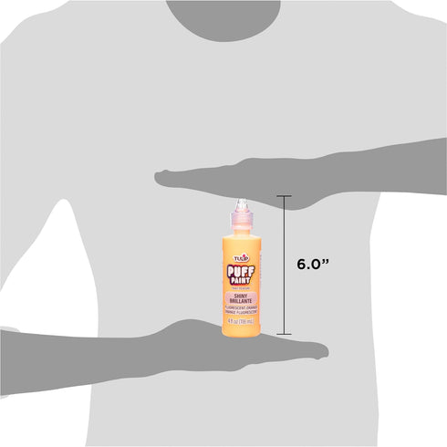 TULIP Dimensional Paint, Neon Orange 4 Fl Oz...
