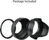 EEEkit 58mm Hard Lens Hood + 58mm Soft Lens Hood + 58mm UV Filter Lens Kit for Canon Rebel T7i T6S T6i T6 T5i T5 T4i T3i T3 T2i T1i XT XTi XSi SL1...