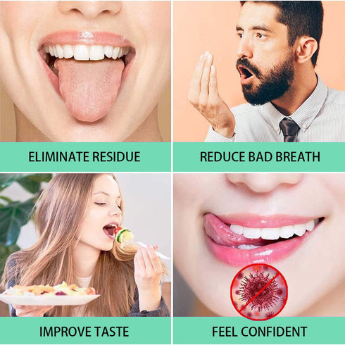 Tongue Scraper Stainless Steel,Metal Tongue Scraper With Case,Tongue Scrapers For Adults,Travel Scraper Case With 5 Pcs Oral Care Tools....