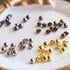 4mm / 0.16" Mini Metal Round Shank Buttons, Doll Mini Buttons, in 4 Colors, Doll Clothing Buttons, Perfect for 12" Fashion Doll Clothes (10PCS)...
