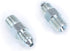 2PCS Male 1/8" NPT to -3 AN Flare Brake Line Fitting Adapter Straight Zinc Steel...