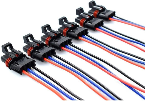 6 Pulse Power Plug Pigtail Connector with Seat Belt Bypass with Compatible with 2018 2019 2020 2021 Polaris Ranger XP 1000 / RZR RS1 General Bus B...
