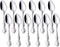 Coffee Spoons Set of 12, Mini Coffee Spoons, Stainless Steel Espresso Spoons, Small Spoons for Dessert, Tea, Appetizer, 4.6 inch, Silver...