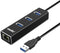USB to Ethernet Adapter, atolla 3 Ports USB 3.0 Hub with 10/100/1000 Mbps LAN RJ45 Gigabit Network Adapter, Supports Windows 10/8/7, Mac OS, Linux...