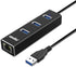 USB to Ethernet Adapter, atolla 3 Ports USB 3.0 Hub with 10/100/1000 Mbps LAN RJ45 Gigabit Network Adapter, Supports Windows 10/8/7, Mac OS, Linux...