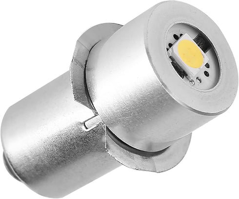 POCREATION LED Flashlight Bulb, P13.5S Base 1W LED Bulb, LED Conversion Bulb Compatible with Maglite Craftsman Greatlite Vintage Flashlight(3V), L...