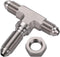 3AN Male Stainless Steel Bulkhead Tee T Brake Hose Fitting Adapter with Nut...