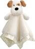 Dog Security Blanket Soft Lovey Baby Stuffed Animal with Satin Backing for Toddler Infant Newborn Boys and Girls, Lovely Unisex Puppy Snuggle Toy,...