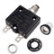 smseace 3Amp Electric Button Breaker 125/250VAC,Thermal Overload Protector L1 Series with Manual Reset, Waterproof Button Cap L1-3A...