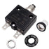 smseace 3Amp Electric Button Breaker 125/250VAC,Thermal Overload Protector L1 Series with Manual Reset, Waterproof Button Cap L1-3A...