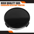 TMS 2.9Inch 75MM Wheel Center Caps, Pack of 4 (Gloss Black, Outer 75MM, Inner 73MM)...