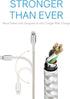 Realm USB-C to Lightning Cable, MFi Certified Lightning Cable, Nylon Braided Type C to Lightning Cable, iPhone 12 Charger Cable, White...