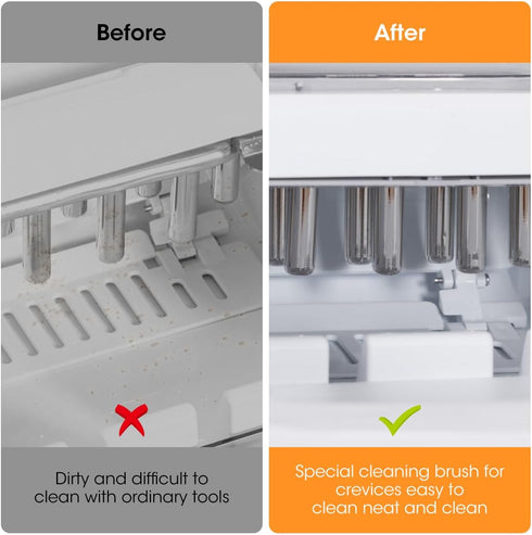 AIEVE Ice Machine Cleaner Brush Sets, 10 Pcs Ice Maker Cleaner Tools Kits...